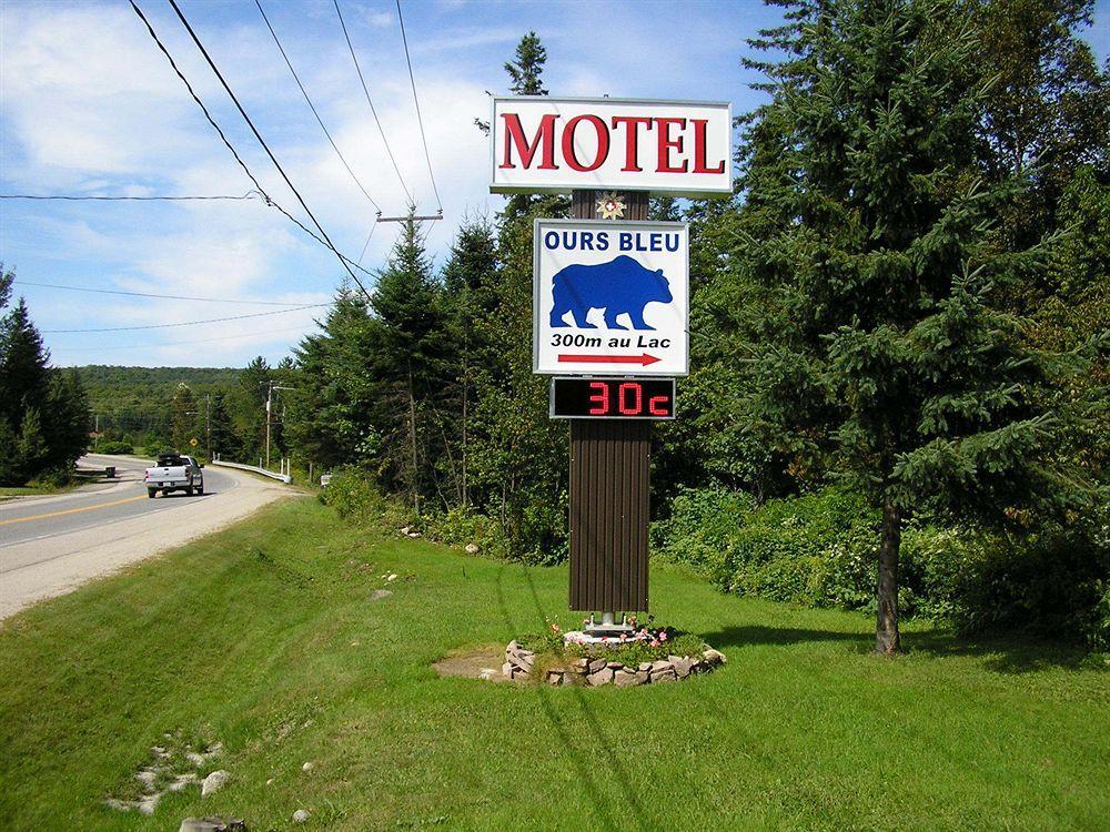 Motel Ours Bleu Lac-Saguay Bagian luar foto