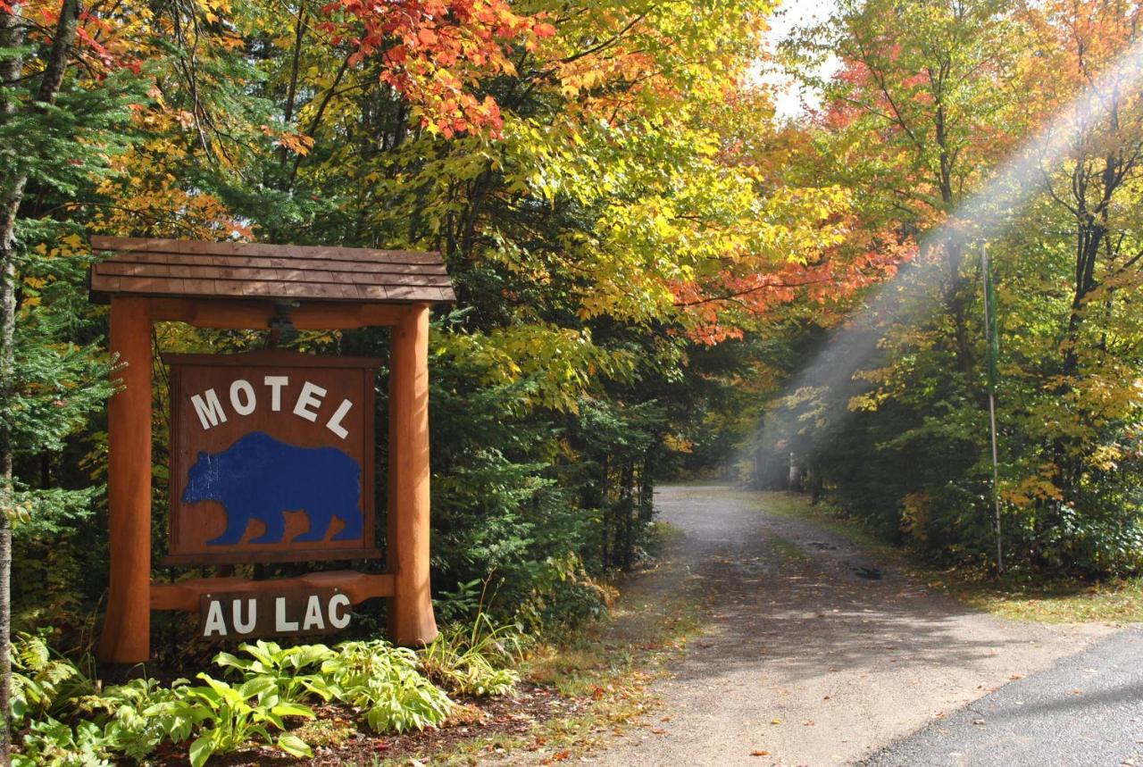 Motel Ours Bleu Lac-Saguay Bagian luar foto